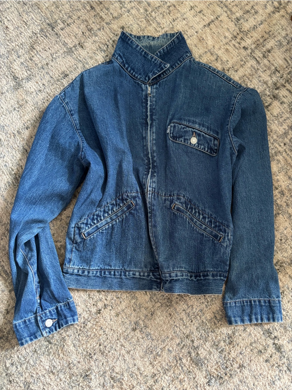 Levi's Blue Denim Women's Jacket